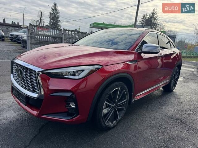 Красный Инфинити QX55, объемом двигателя 2 л и пробегом 50 тыс. км за 32900 $, фото 119 на Automoto.ua