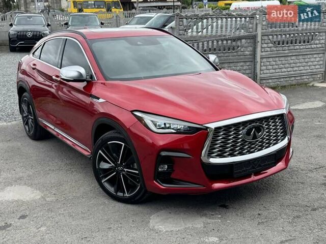 Красный Инфинити QX55, объемом двигателя 2 л и пробегом 50 тыс. км за 32900 $, фото 38 на Automoto.ua