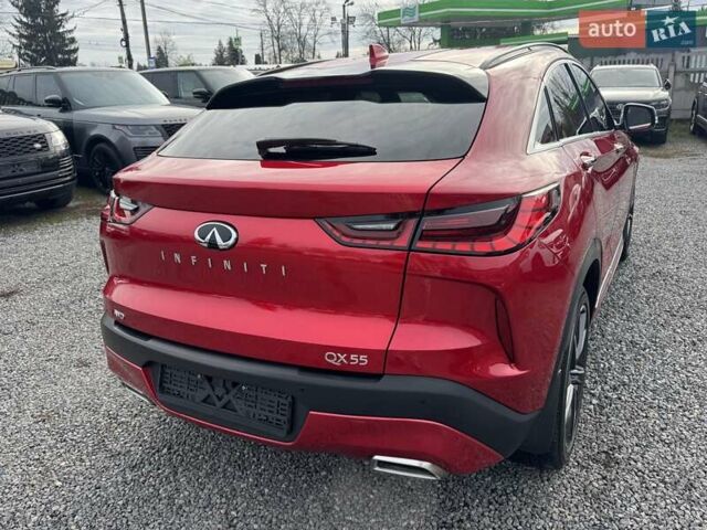 Красный Инфинити QX55, объемом двигателя 2 л и пробегом 50 тыс. км за 32900 $, фото 73 на Automoto.ua