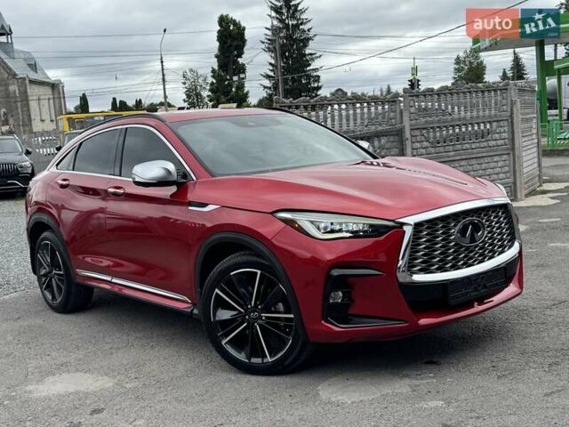 Красный Инфинити QX55, объемом двигателя 2 л и пробегом 50 тыс. км за 32900 $, фото 37 на Automoto.ua