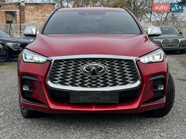 Красный Инфинити QX55, объемом двигателя 2 л и пробегом 50 тыс. км за 32900 $, фото 22 на Automoto.ua