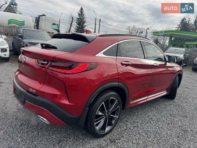 Красный Инфинити QX55, объемом двигателя 2 л и пробегом 50 тыс. км за 32900 $, фото 58 на Automoto.ua