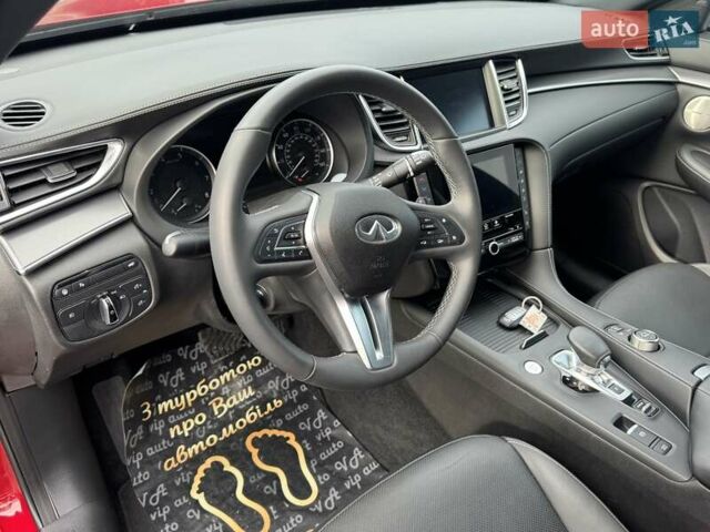 Красный Инфинити QX55, объемом двигателя 2 л и пробегом 50 тыс. км за 32900 $, фото 108 на Automoto.ua