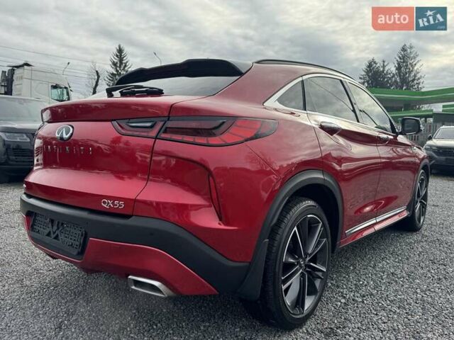 Красный Инфинити QX55, объемом двигателя 2 л и пробегом 50 тыс. км за 32900 $, фото 74 на Automoto.ua