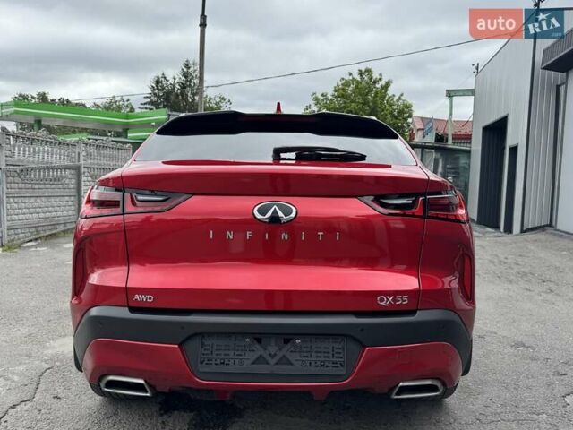Красный Инфинити QX55, объемом двигателя 2 л и пробегом 50 тыс. км за 32900 $, фото 65 на Automoto.ua