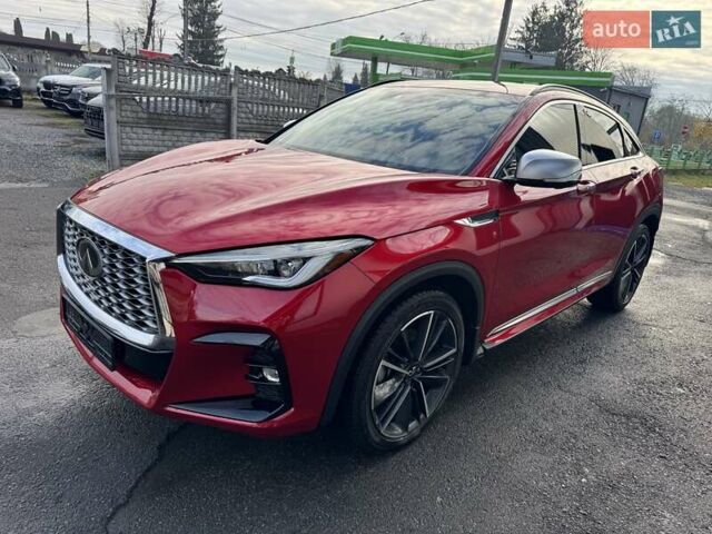 Красный Инфинити QX55, объемом двигателя 2 л и пробегом 50 тыс. км за 32900 $, фото 120 на Automoto.ua