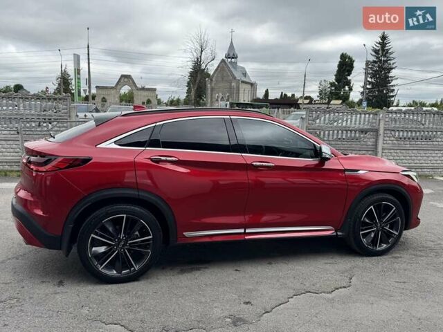 Красный Инфинити QX55, объемом двигателя 2 л и пробегом 50 тыс. км за 32900 $, фото 94 на Automoto.ua