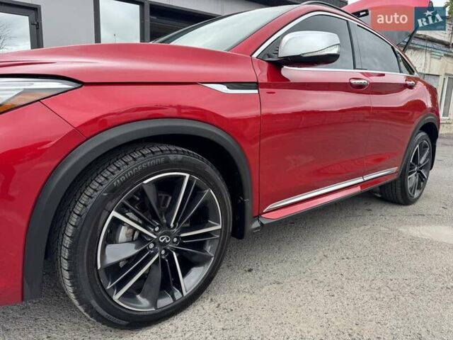 Красный Инфинити QX55, объемом двигателя 2 л и пробегом 50 тыс. км за 32900 $, фото 107 на Automoto.ua