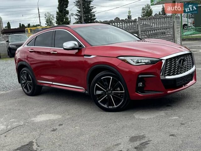 Красный Инфинити QX55, объемом двигателя 2 л и пробегом 50 тыс. км за 32900 $, фото 36 на Automoto.ua