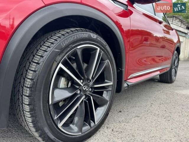 Красный Инфинити QX55, объемом двигателя 2 л и пробегом 50 тыс. км за 32900 $, фото 106 на Automoto.ua