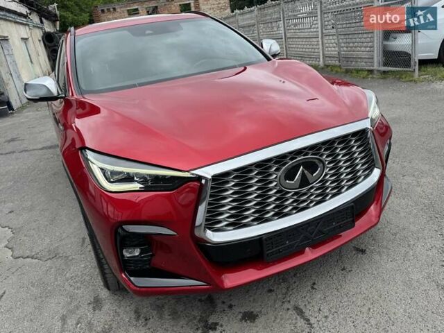 Красный Инфинити QX55, объемом двигателя 2 л и пробегом 50 тыс. км за 32900 $, фото 85 на Automoto.ua