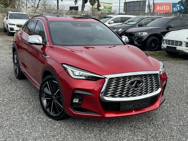 Красный Инфинити QX55, объемом двигателя 2 л и пробегом 50 тыс. км за 32900 $, фото 12 на Automoto.ua