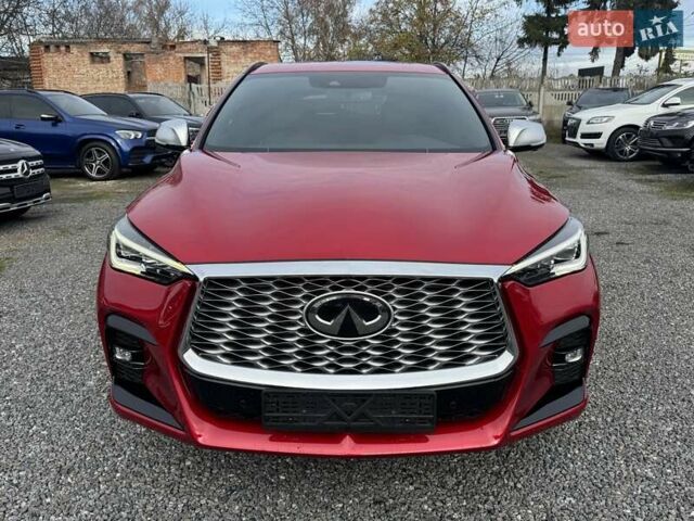 Красный Инфинити QX55, объемом двигателя 2 л и пробегом 50 тыс. км за 32900 $, фото 90 на Automoto.ua