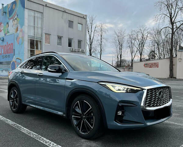 Сірий Інфініті QX55, об'ємом двигуна 2 л та пробігом 36 тис. км за 37500 $, фото 11 на Automoto.ua