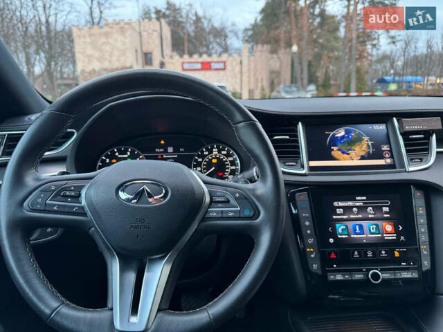 Сірий Інфініті QX55, об'ємом двигуна 2 л та пробігом 36 тис. км за 37500 $, фото 17 на Automoto.ua