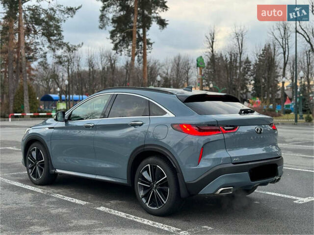 Сірий Інфініті QX55, об'ємом двигуна 2 л та пробігом 36 тис. км за 37500 $, фото 3 на Automoto.ua