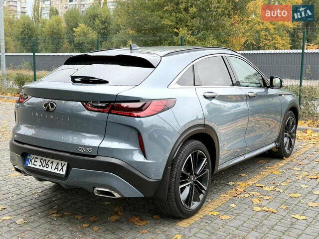 Серый Инфинити QX55, объемом двигателя 2 л и пробегом 52 тыс. км за 35900 $, фото 6 на Automoto.ua