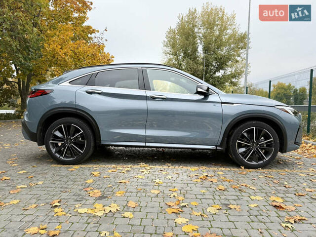 Серый Инфинити QX55, объемом двигателя 2 л и пробегом 52 тыс. км за 35900 $, фото 7 на Automoto.ua