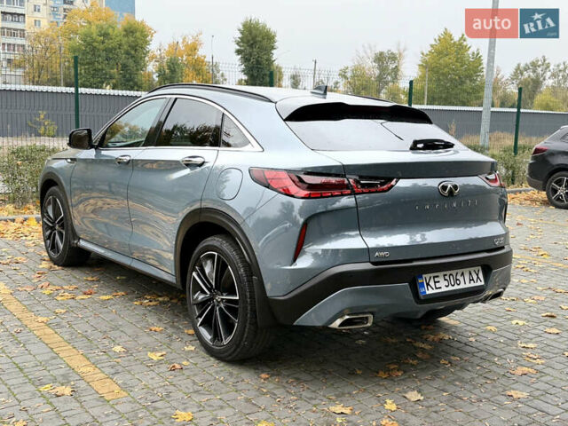 Серый Инфинити QX55, объемом двигателя 2 л и пробегом 52 тыс. км за 35900 $, фото 12 на Automoto.ua