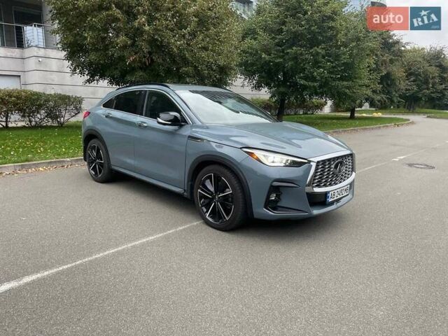 Сірий Інфініті QX55, об'ємом двигуна 2 л та пробігом 97 тис. км за 29300 $, фото 1 на Automoto.ua
