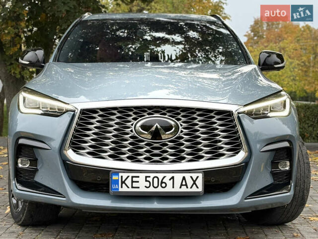 Серый Инфинити QX55, объемом двигателя 2 л и пробегом 52 тыс. км за 35900 $, фото 13 на Automoto.ua