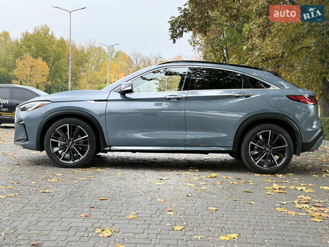 Серый Инфинити QX55, объемом двигателя 2 л и пробегом 52 тыс. км за 35900 $, фото 8 на Automoto.ua