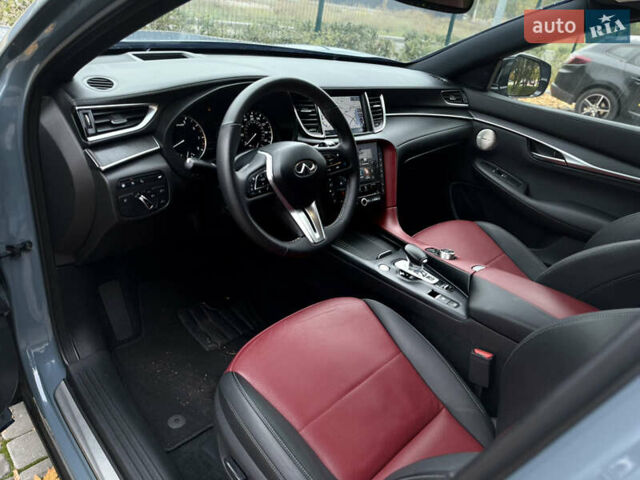 Серый Инфинити QX55, объемом двигателя 2 л и пробегом 52 тыс. км за 35900 $, фото 17 на Automoto.ua