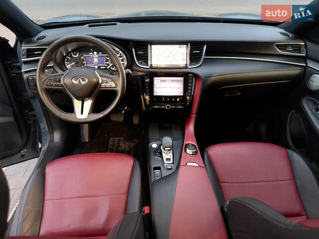 Серый Инфинити QX55, объемом двигателя 2 л и пробегом 53 тыс. км за 32999 $, фото 22 на Automoto.ua
