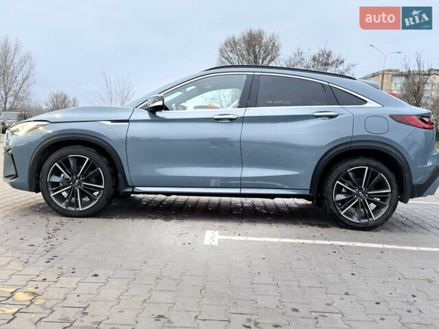 Серый Инфинити QX55, объемом двигателя 2 л и пробегом 53 тыс. км за 32999 $, фото 7 на Automoto.ua