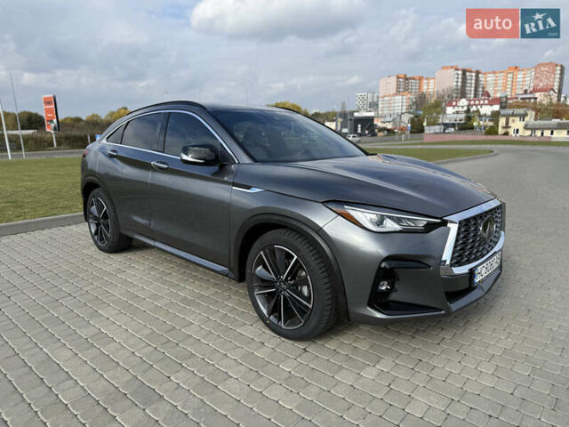 Сірий Інфініті QX55, об'ємом двигуна 2 л та пробігом 43 тис. км за 32500 $, фото 4 на Automoto.ua