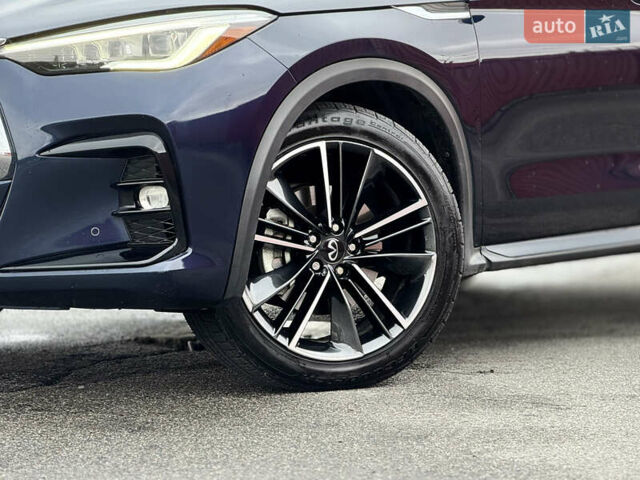 Синий Инфинити QX55, объемом двигателя 2 л и пробегом 77 тыс. км за 34900 $, фото 2 на Automoto.ua