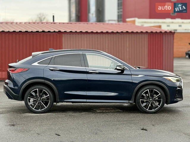 Синий Инфинити QX55, объемом двигателя 2 л и пробегом 77 тыс. км за 34900 $, фото 6 на Automoto.ua