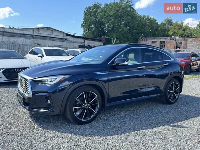 Синий Инфинити QX55, объемом двигателя 2 л и пробегом 5 тыс. км за 29900 $, фото 32 на Automoto.ua