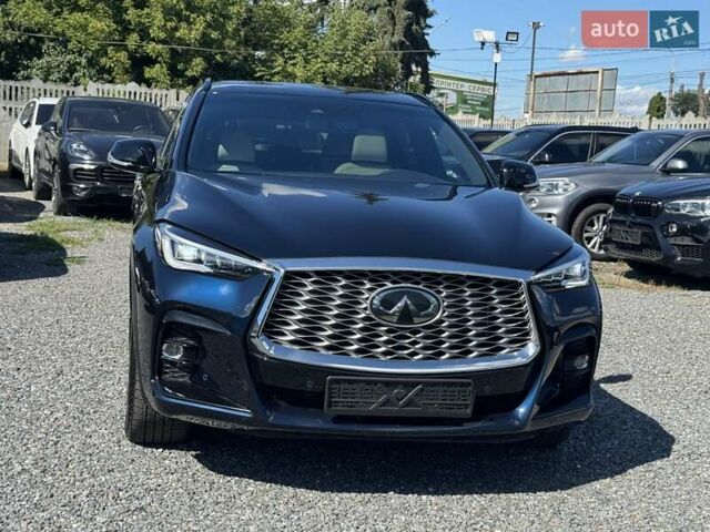 Синий Инфинити QX55, объемом двигателя 2 л и пробегом 5 тыс. км за 29900 $, фото 7 на Automoto.ua