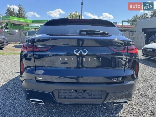Синий Инфинити QX55, объемом двигателя 2 л и пробегом 5 тыс. км за 29900 $, фото 51 на Automoto.ua