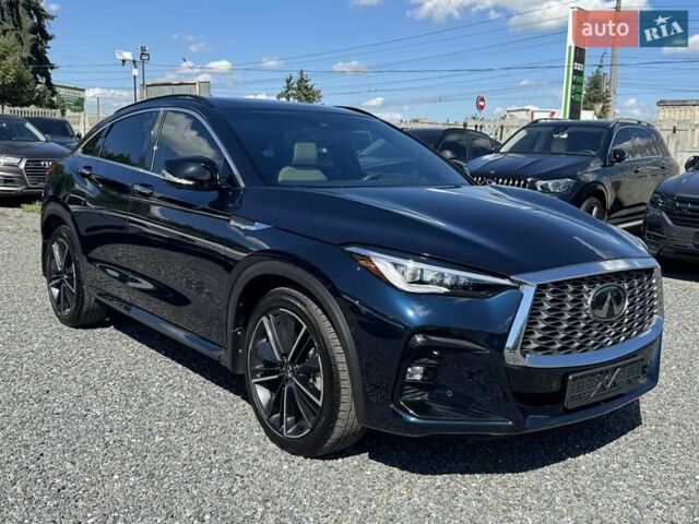 Синий Инфинити QX55, объемом двигателя 2 л и пробегом 5 тыс. км за 29900 $, фото 10 на Automoto.ua