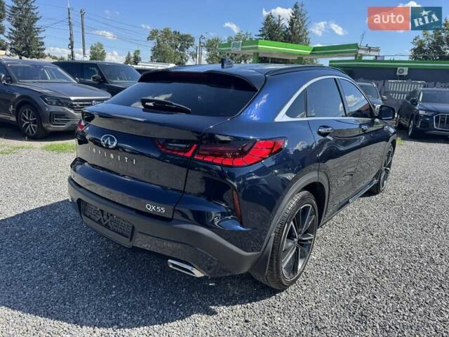 Синий Инфинити QX55, объемом двигателя 2 л и пробегом 5 тыс. км за 29900 $, фото 48 на Automoto.ua