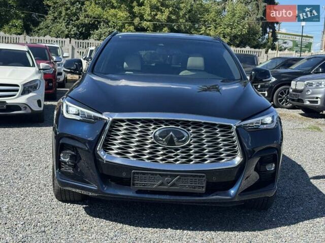 Синий Инфинити QX55, объемом двигателя 2 л и пробегом 5 тыс. км за 29900 $, фото 6 на Automoto.ua