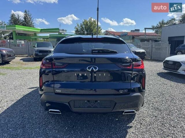 Синий Инфинити QX55, объемом двигателя 2 л и пробегом 5 тыс. км за 29900 $, фото 53 на Automoto.ua