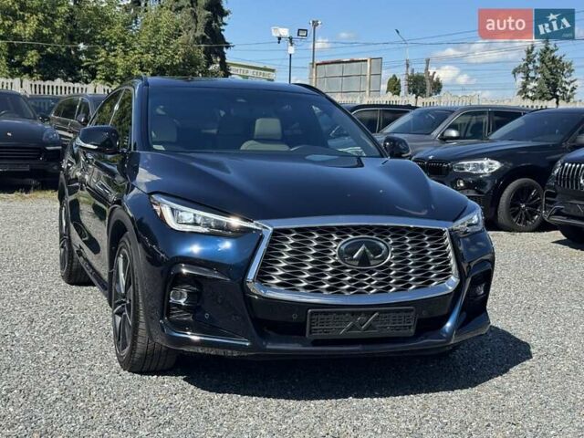Синий Инфинити QX55, объемом двигателя 2 л и пробегом 5 тыс. км за 29900 $, фото 9 на Automoto.ua