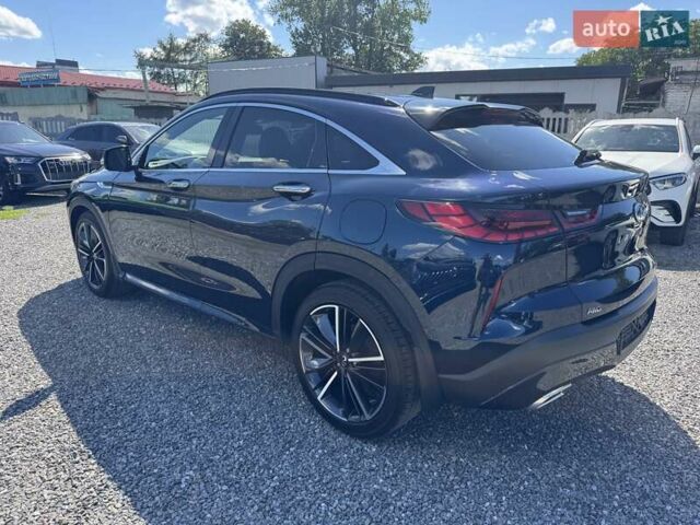 Синий Инфинити QX55, объемом двигателя 2 л и пробегом 5 тыс. км за 29900 $, фото 55 на Automoto.ua