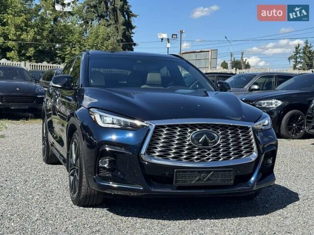 Синий Инфинити QX55, объемом двигателя 2 л и пробегом 5 тыс. км за 29900 $, фото 8 на Automoto.ua