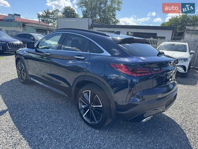 Синий Инфинити QX55, объемом двигателя 2 л и пробегом 5 тыс. км за 29900 $, фото 54 на Automoto.ua