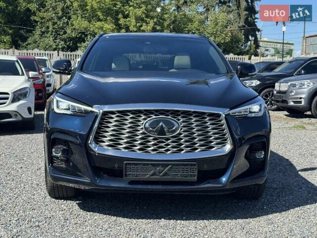 Синий Инфинити QX55, объемом двигателя 2 л и пробегом 5 тыс. км за 29900 $, фото 5 на Automoto.ua