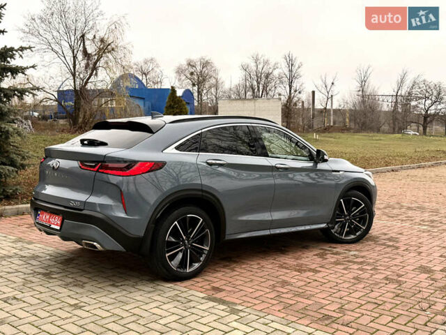 Синий Инфинити QX55, объемом двигателя 2 л и пробегом 21 тыс. км за 29500 $, фото 10 на Automoto.ua