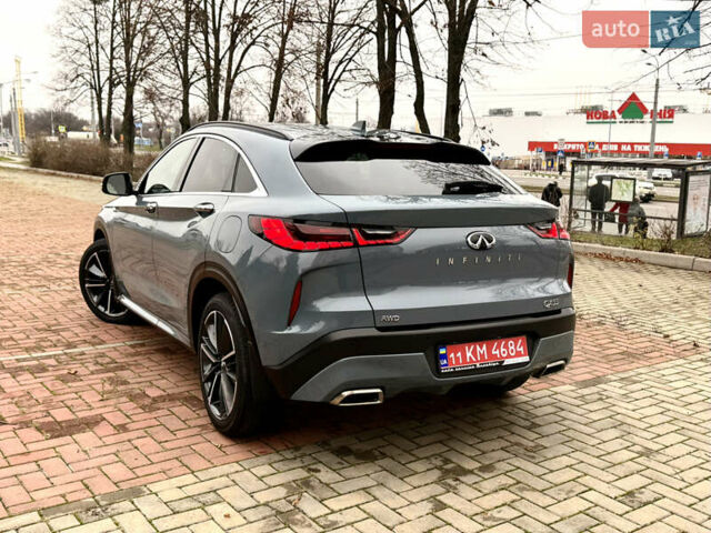 Синий Инфинити QX55, объемом двигателя 2 л и пробегом 21 тыс. км за 29500 $, фото 18 на Automoto.ua