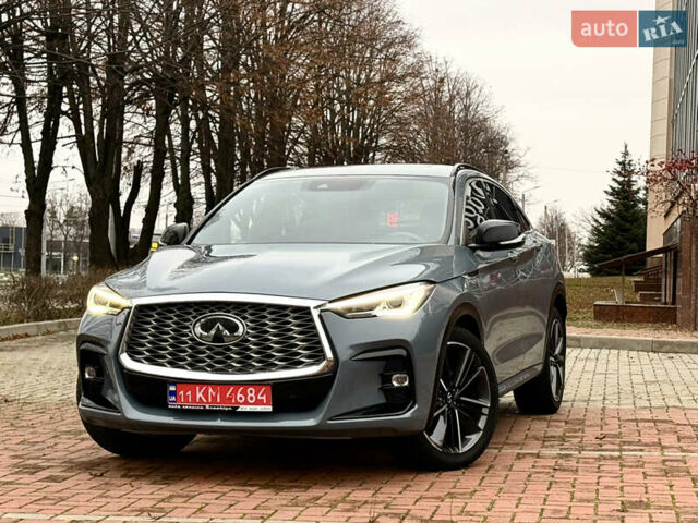 Синий Инфинити QX55, объемом двигателя 2 л и пробегом 21 тыс. км за 29500 $, фото 8 на Automoto.ua