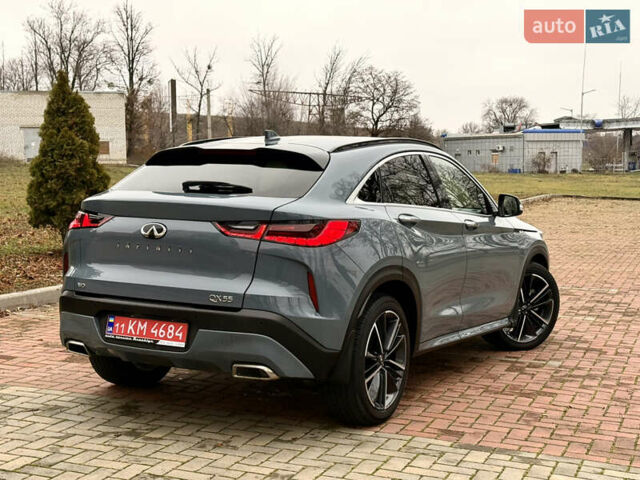 Синий Инфинити QX55, объемом двигателя 2 л и пробегом 21 тыс. км за 29500 $, фото 15 на Automoto.ua