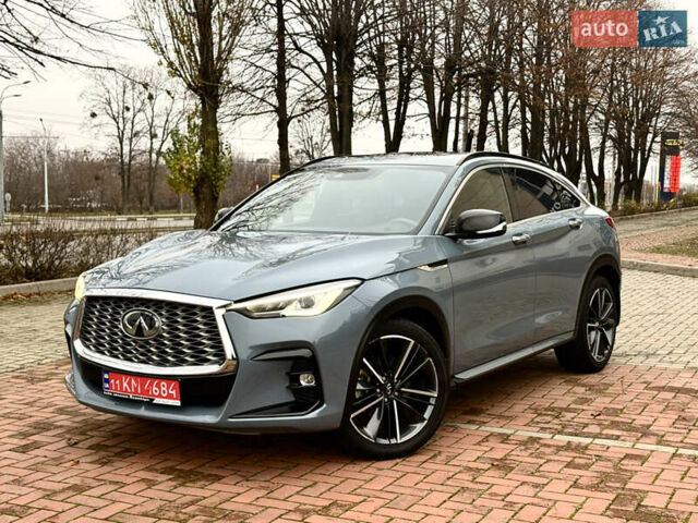 Синий Инфинити QX55, объемом двигателя 2 л и пробегом 21 тыс. км за 29500 $, фото 5 на Automoto.ua