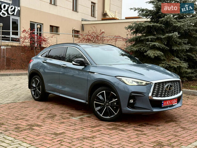 Синий Инфинити QX55, объемом двигателя 2 л и пробегом 21 тыс. км за 29500 $, фото 2 на Automoto.ua
